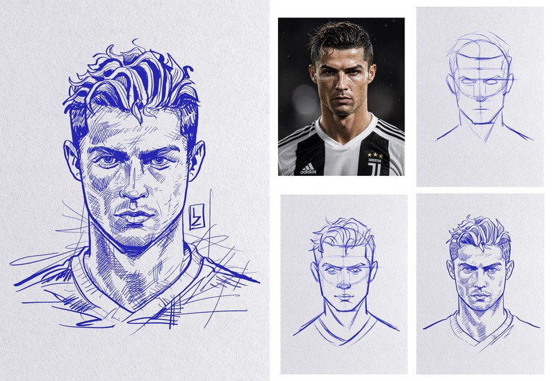 7 NGÀY VẼ IPAD - VẼ KÝ HỌA CHÂN DUNG - DIGITAL PORTRAIT PROCREATE