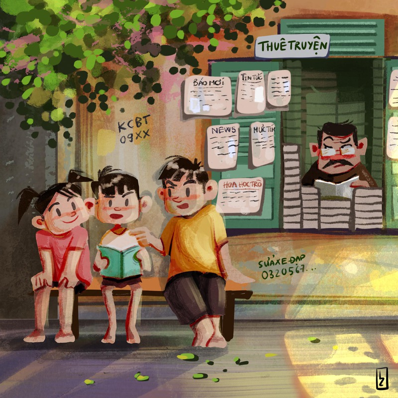 VẼ MINH HỌA CƠ BẢN – DIGITAL PAINTING & STORY ILLUSTRATION KỂ CHUYỆN BẰNG TRANH VẼ 2