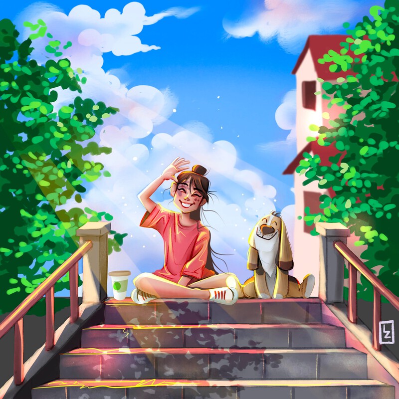 VẼ MINH HỌA CƠ BẢN – DIGITAL PAINTING & STORY ILLUSTRATION KỂ CHUYỆN BẰNG TRANH VẼ